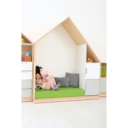 Legehus med 2 hylder