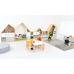 Legehus med 2 hylder