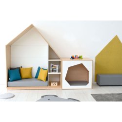 Legehus med 2 hylder