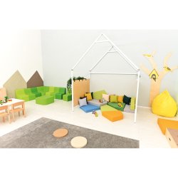 Hercules hus  Sommerhus til leg, lsehjrne og rumdeling