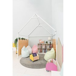 Hercules hus  Sommerhus til leg, lsehjrne og rumdeling