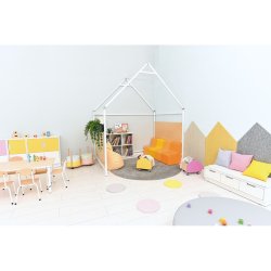 Hercules hus  Sommerhus til leg, lsehjrne og rumdeling