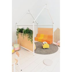 Hercules hus  Sommerhus til leg, lsehjrne og rumdeling