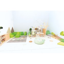 Hercules hus  Sommerhus til leg, lsehjrne og rumdeling