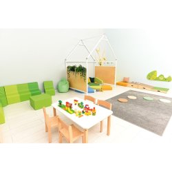 Hercules hus  Sommerhus til leg, lsehjrne og rumdeling