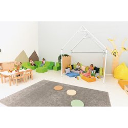 Hercules hus  Sommerhus til leg, lsehjrne og rumdeling