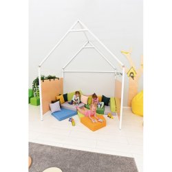 Hercules hus  Sommerhus til leg, lsehjrne og rumdeling