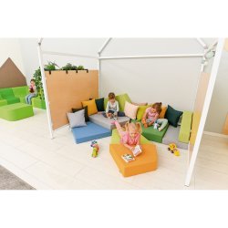 Hercules hus  Sommerhus til leg, lsehjrne og rumdeling