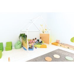 Hercules hus  Sommerhus til leg, lsehjrne og rumdeling