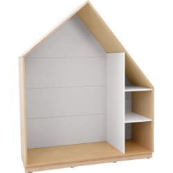 Legehus med 2 hylder