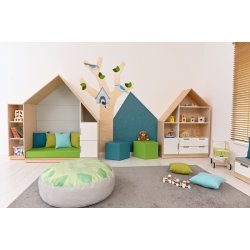 Legehus med 2 hylder