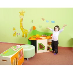 Legekkken med vask og opvaskemaskine