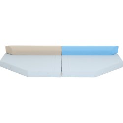 Hjrnemadras med rygpuder