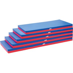 Legemadrasser i bl og rd