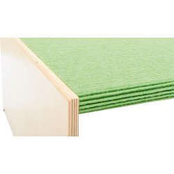 Legepodie eller scenemoduler med opbevaringsplads