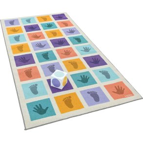 Aktivitetstppe med hnder og fdder