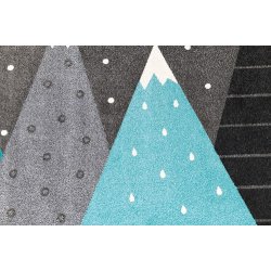 Legetppe med bjerge, 2 x 3 m