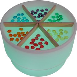 Trskillevgge til lysbord