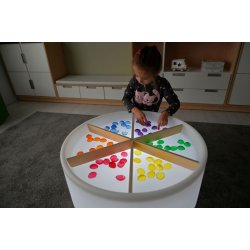 Trskillevgge til lysbord