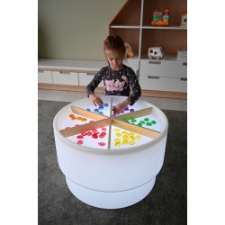 Trskillevgge til lysbord