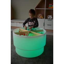 Trskillevgge til lysbord