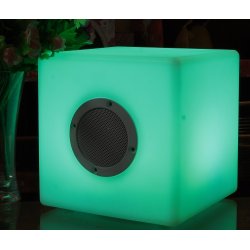 Sansestimulerende lampe - Magisk terning med hjttalerfunktion