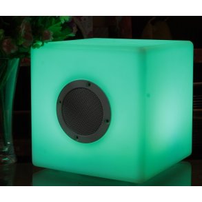 Sansestimulerende lampe - Magisk terning med hjttalerfunktion