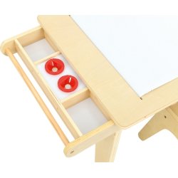 Malerbord til to med papir 