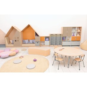 Mbelst Quadro Sahara - Orange/Beige