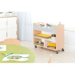 Materialevogn til institutioner