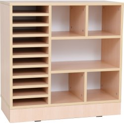 Opbevaringsreol til materialer