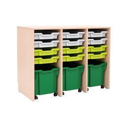 Opbevaringsreol Open M, B104 cm