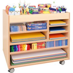 Materialevogn - Bibshop