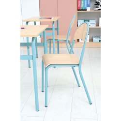 Stol P, Pastelfarvet