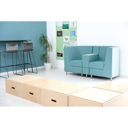 Podie, H 30 cm - dobbelt