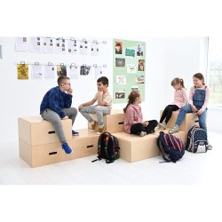 Podie, H 30 cm - dobbelt