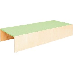 Legepodie eller scenemoduler med opbevaringsplads