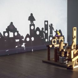 Projektor til lys- og skyggespil