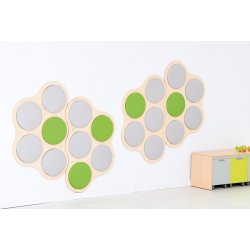 Vgpanel til fem siddepuder