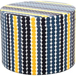 Puf til brn i flotte mnstre