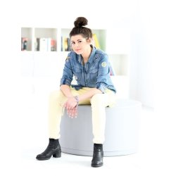 Runde puffer - flere strrelser