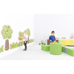 Runde puffer - flere strrelser