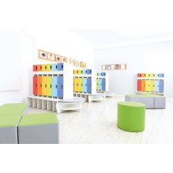 Runde puffer - flere strrelser