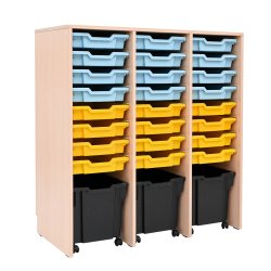 Opbevaringsreol Open L, B104 cm