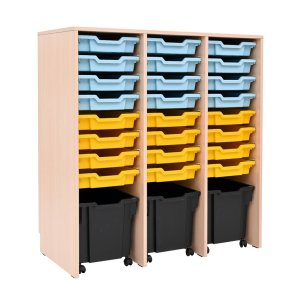 Opbevaringsreol Open L, B104 cm