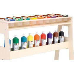 Reol til faver (inkl. farver)