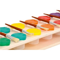 Reol til faver (inkl. farver)