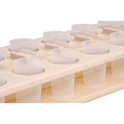 Reol til faver (inkl. farver)