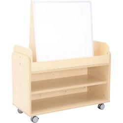 Bogvogn Flexi 1 med hylde