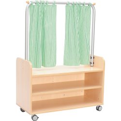 Bogvogn Flexi 1 med hylde